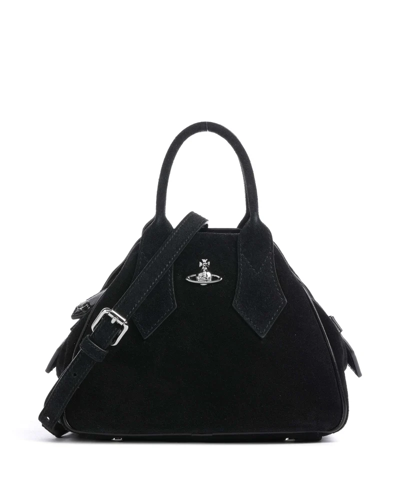Vivienne Westwood Yasmine Suede Small Sac à main black