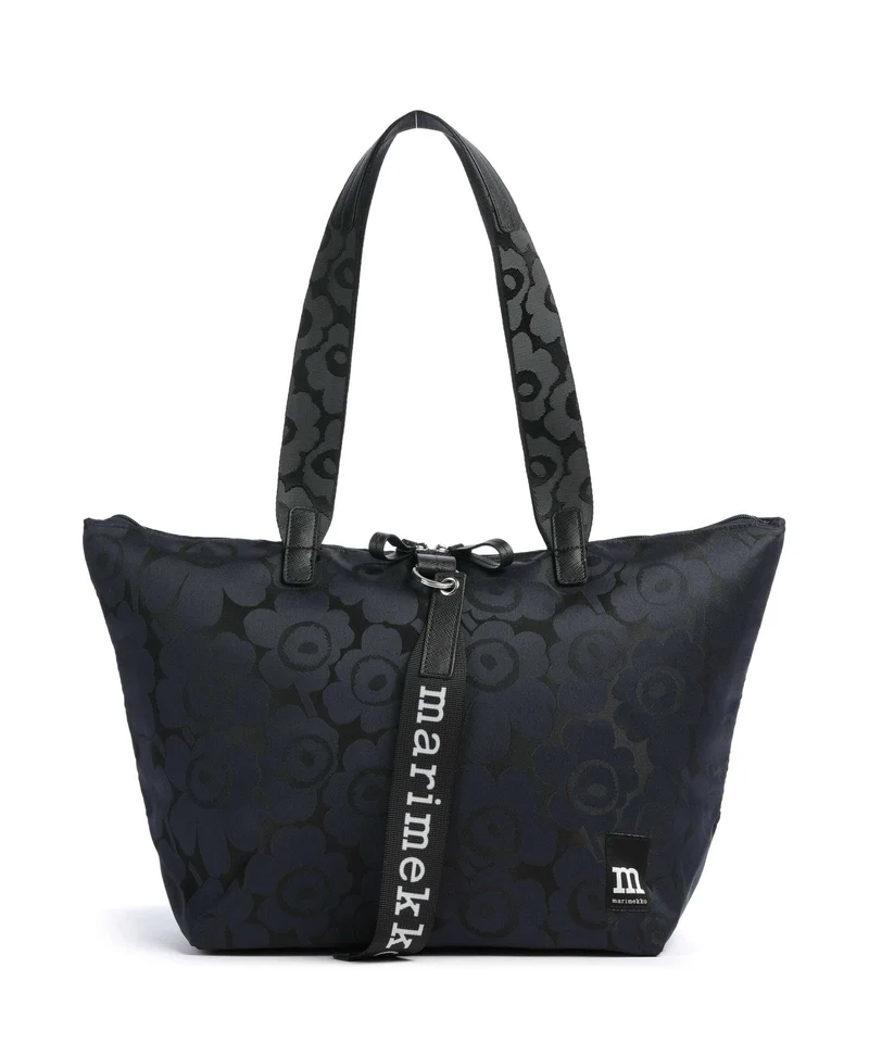 Marimekko All Day Unikko Cabas blue/dark blue