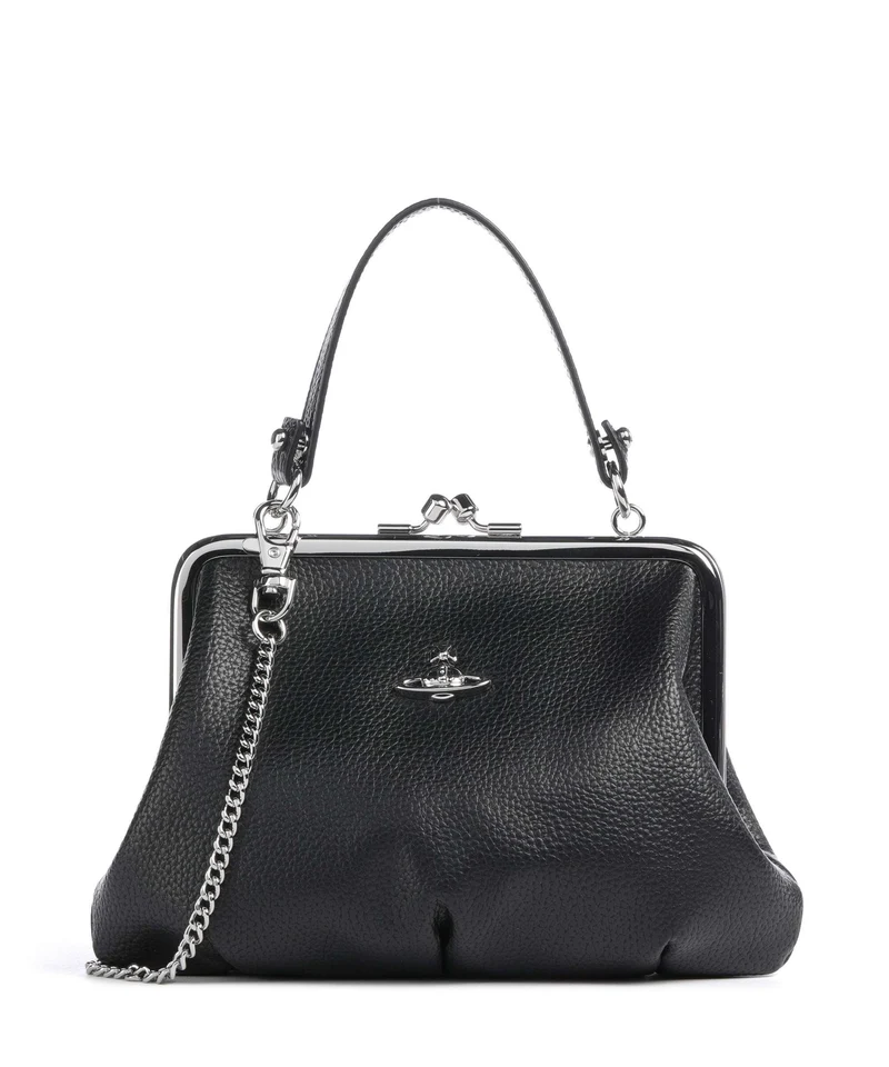 Vivienne Westwood Granny Frame Grain Sac à main black