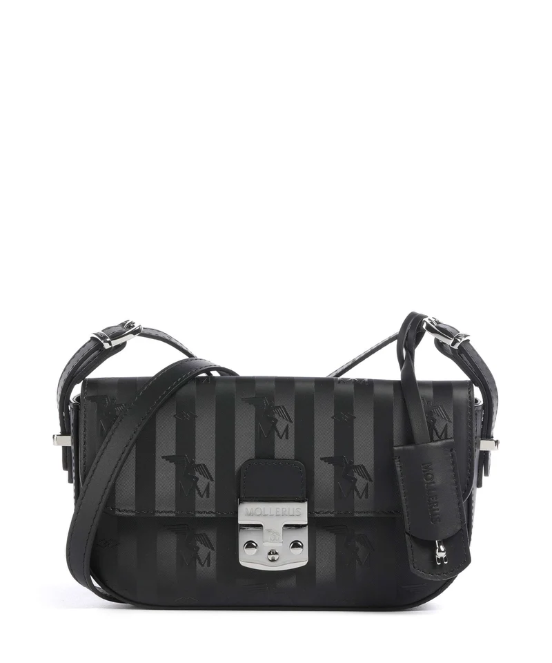 Maison Mollerus Vinerus Bulle Sac bandoulière schwarz