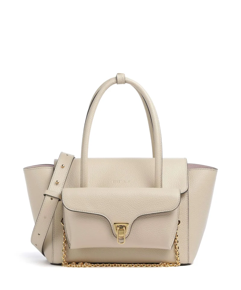 Coccinelle Beat Double Sac à main sandshell