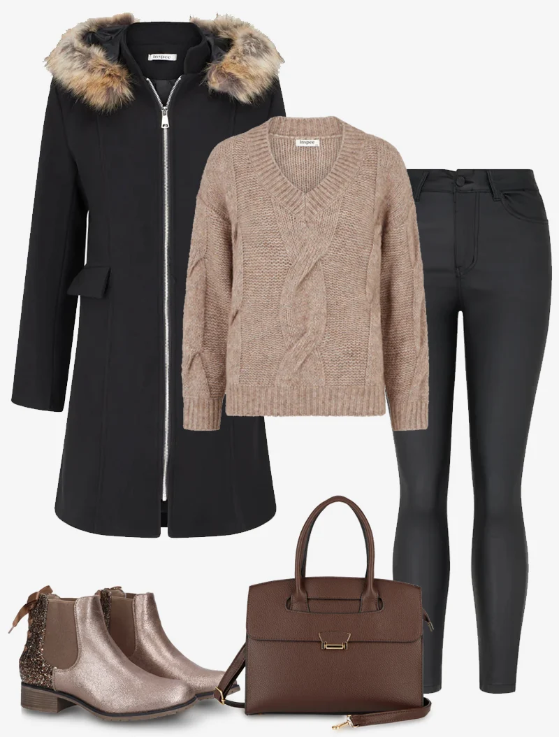 Look Nelita urbain chic - Multicolore
