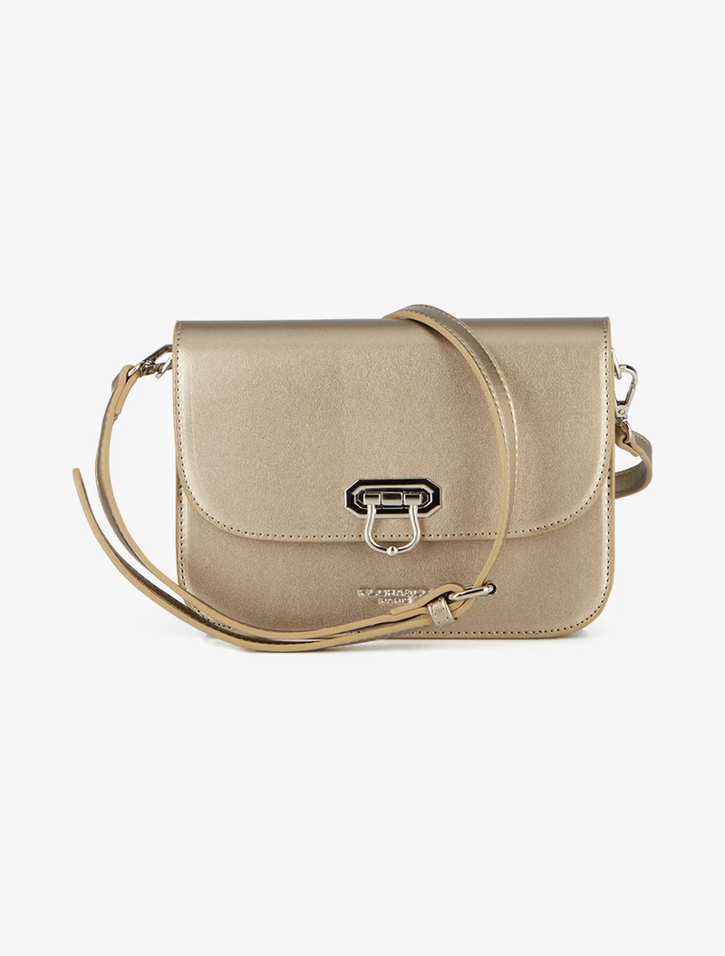 Sac à bandoulière Melvina brillant - Or