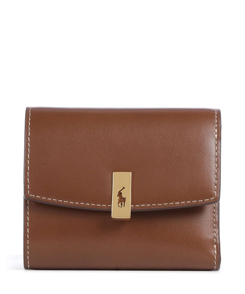 Polo Ralph Lauren ID Collection Small Portefeuille cuoio