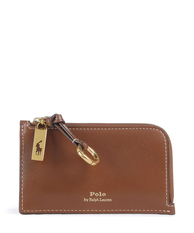 Polo Ralph Lauren ID Collection Small Étui à cartes crédit cuoio
