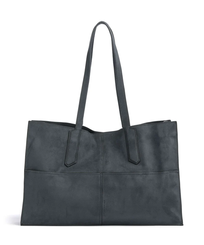 Liebeskind Amy Vegan Suede L Cabas peacoat