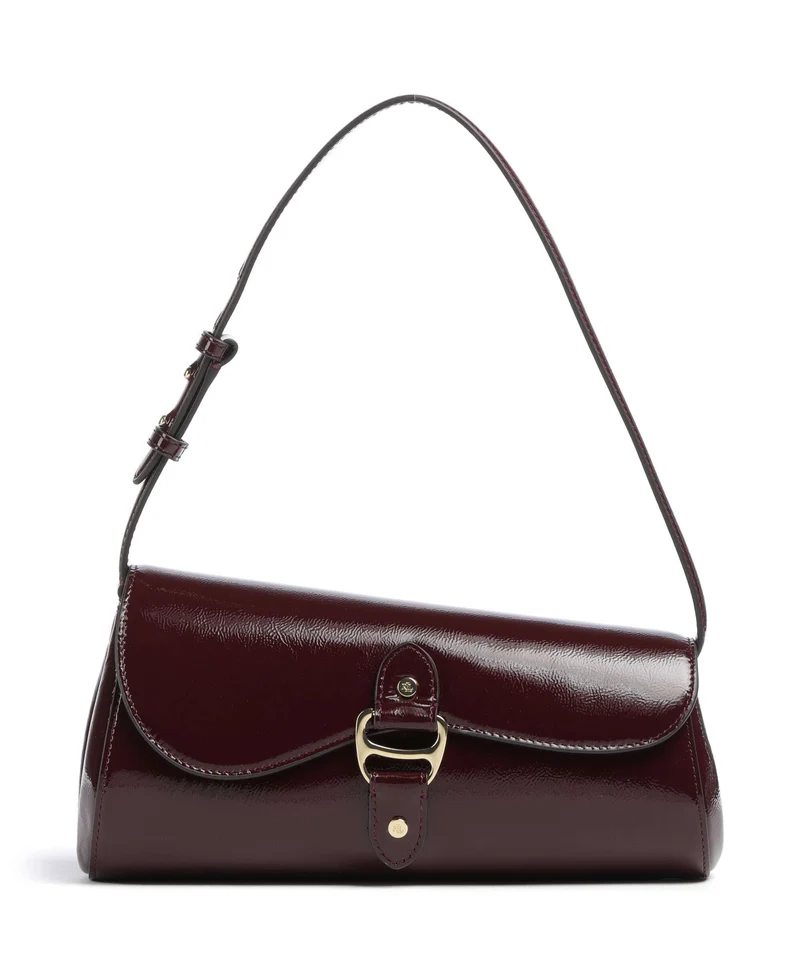 Lauren Ralph Lauren Tasha Medium Sac porté épaule dark garnet