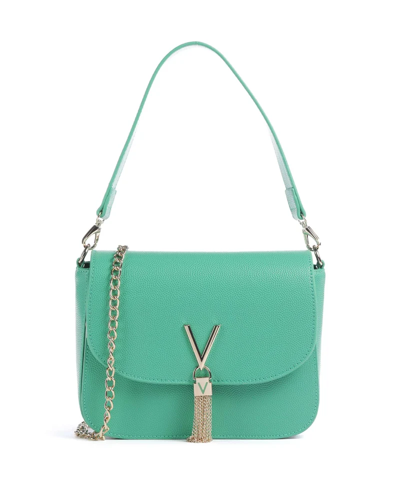 Valentino Bags Divina Sac porté épaule smeraldo