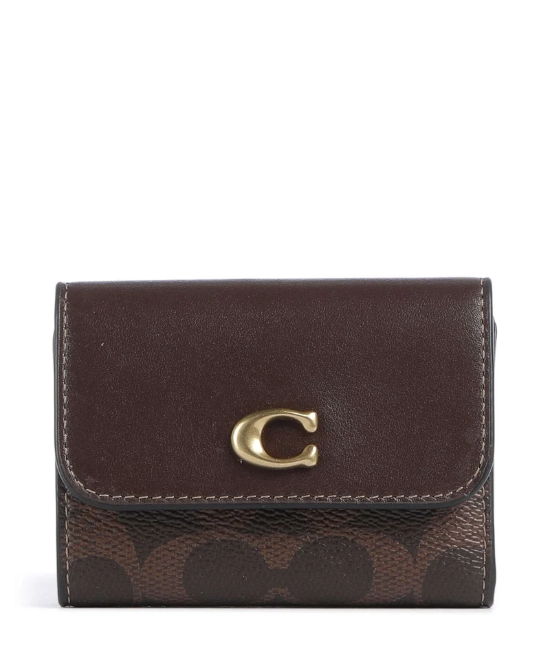 Coach Essential Signature Portefeuille maple