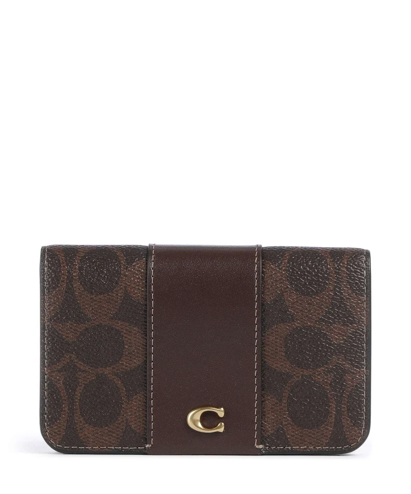 Coach Essential Signature Portefeuille maple