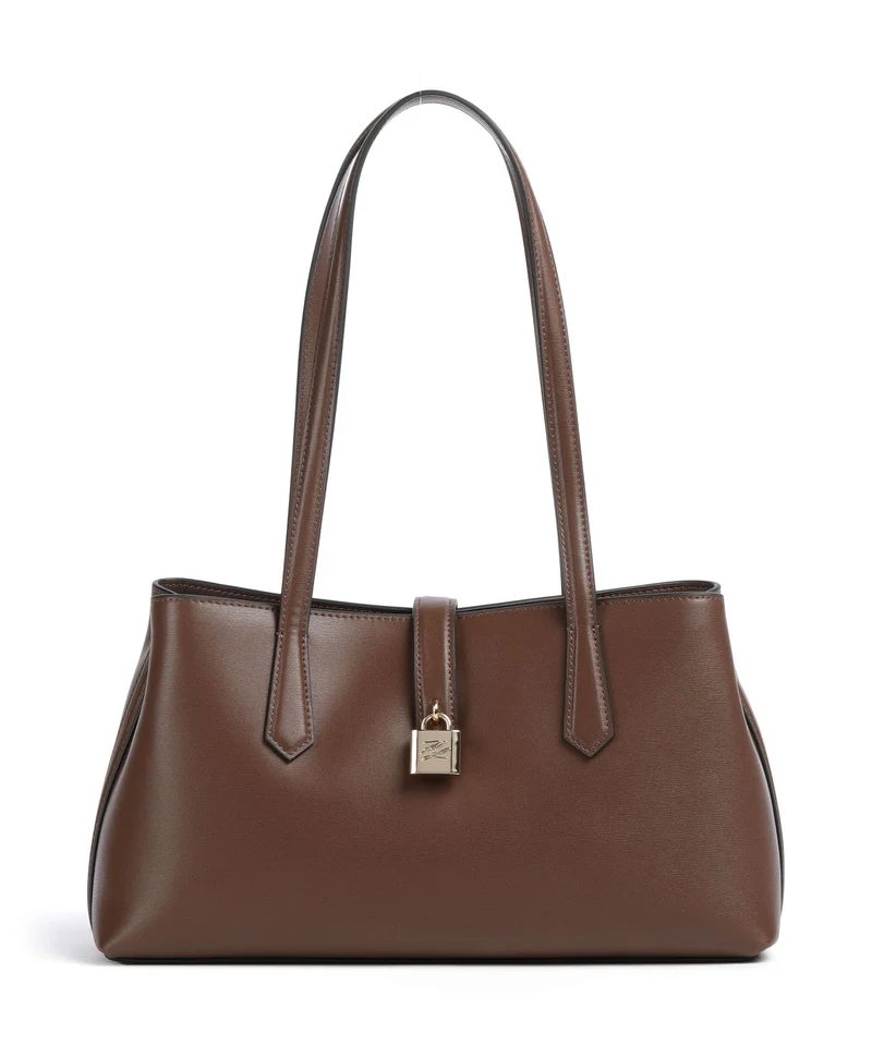 Karl Lagerfeld K/Autograph Sac porté épaule dark friar brown