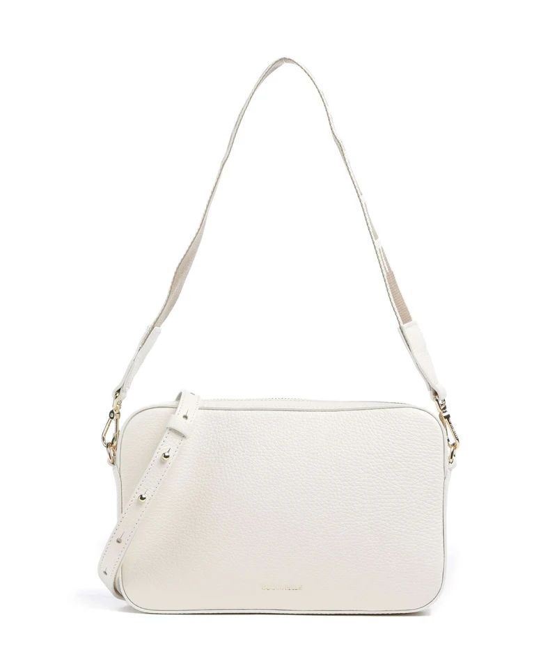 Coccinelle Tebe Sac porté épaule pearl