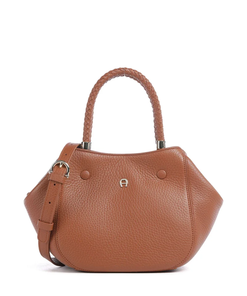 Aigner Carré Soft S Sac à main cognac brown