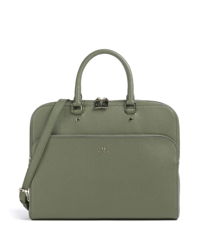 Aigner Ivy L Porte-document moss green