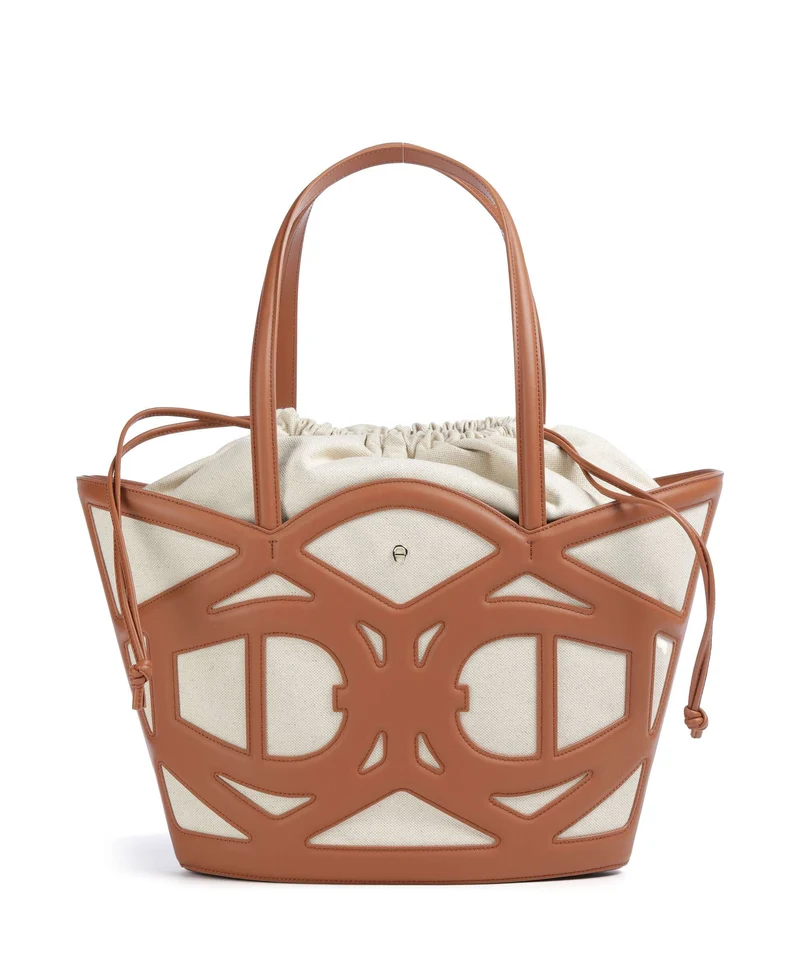 Aigner Azzurra M Cabas cognac brown