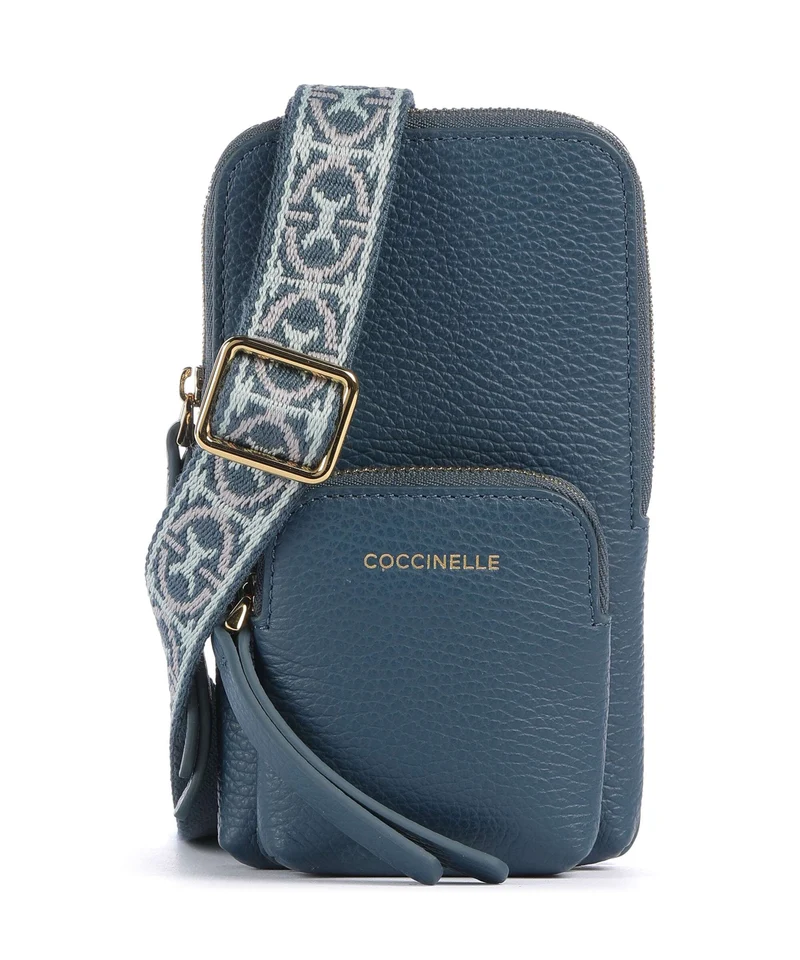 Coccinelle Pixie Pochette telephone deep blue