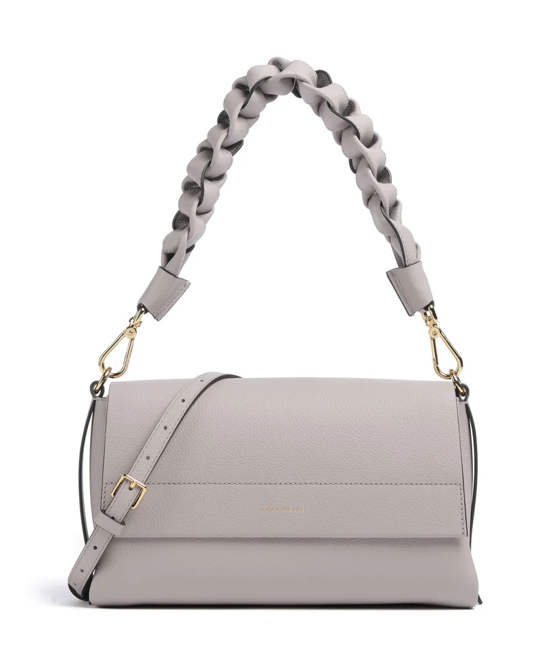 Coccinelle Boheme Grana Double Sac porté épaule oyster/pearl