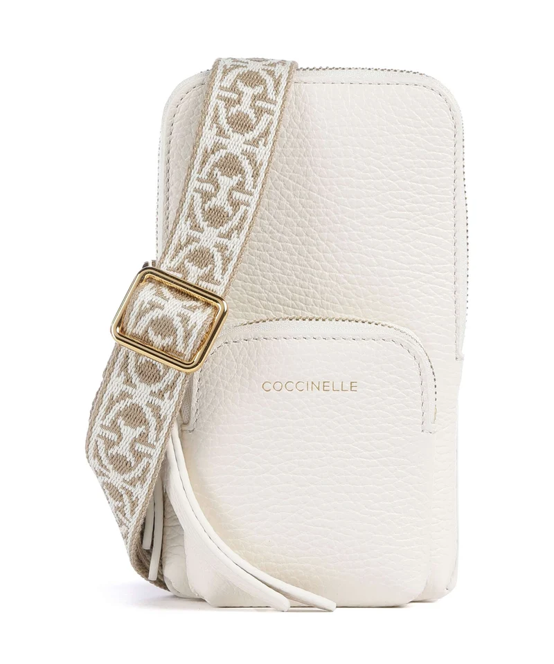 Coccinelle Pixie Pochette telephone pearl