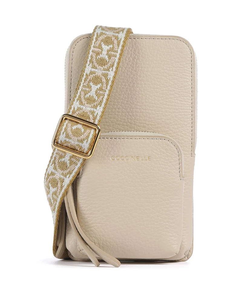 Coccinelle Pixie Pochette telephone sandshell