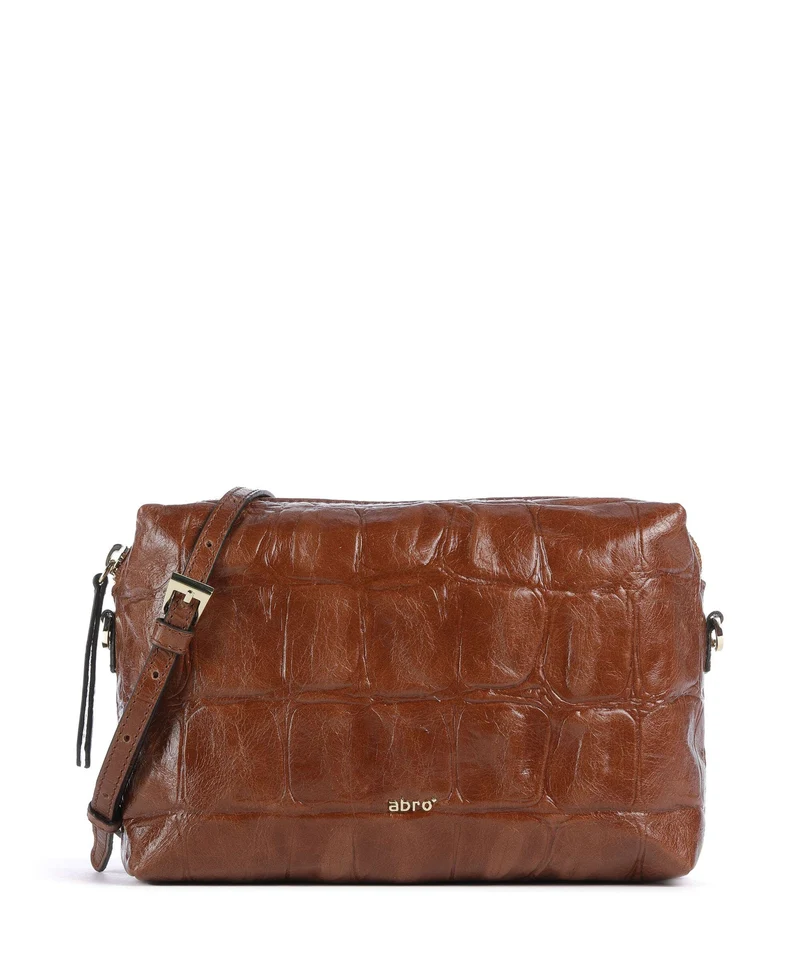 Abro Maxi Cocco Kaia Sac bandoulière caramel/cognac