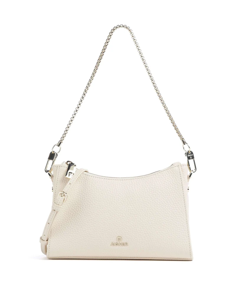 Aigner Ivy S Sac porté épaule macadamia white