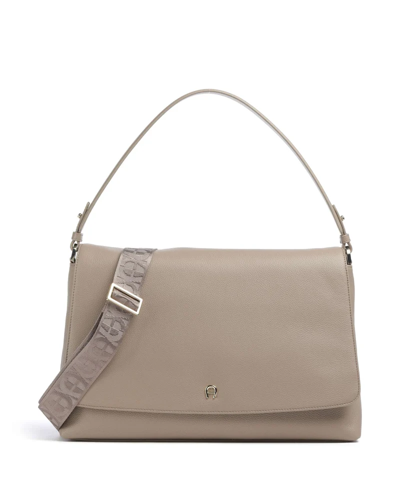 Aigner Zita M Sac porté épaule taupe
