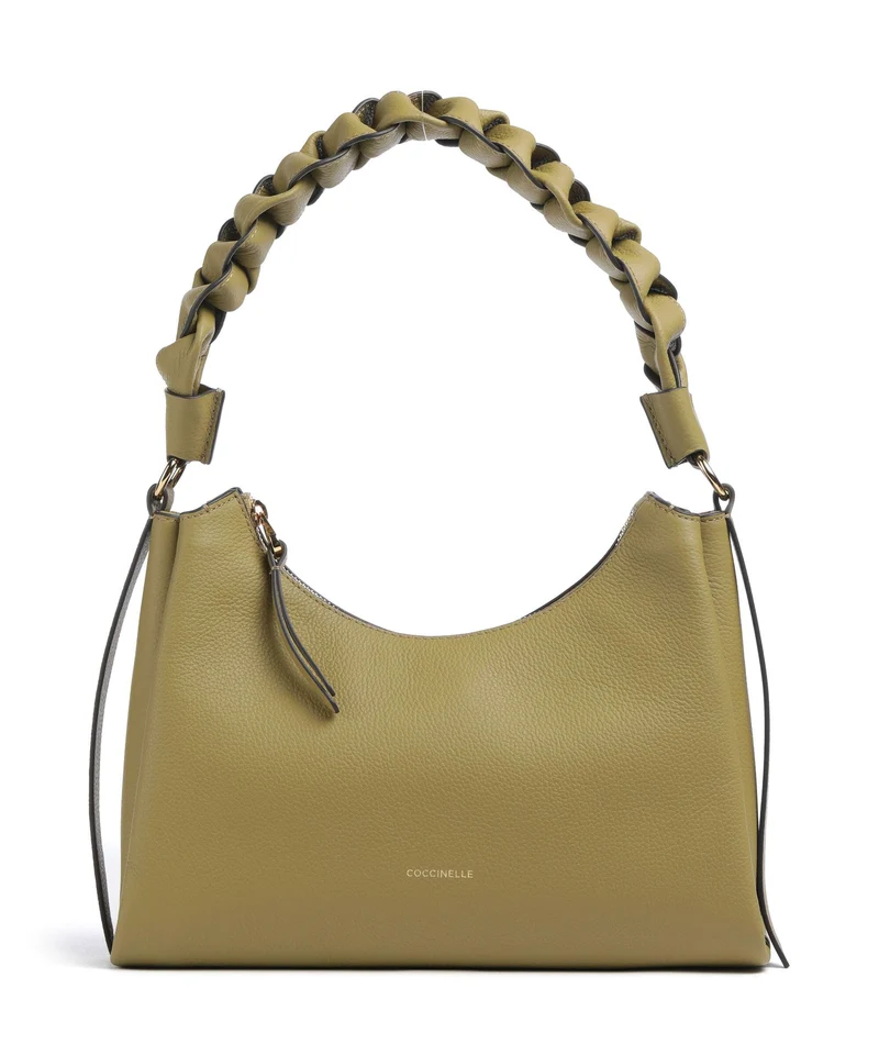 Coccinelle Boheme Grana Double Sac porté épaule seagrass/sandshell