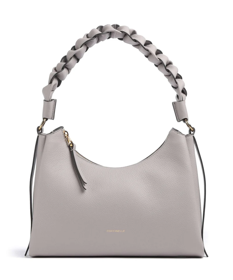 Coccinelle Boheme Grana Double Sac porté épaule oyster/pearl
