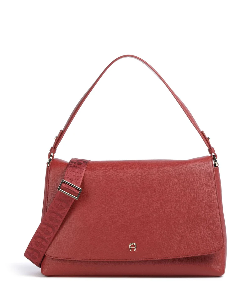 Aigner Zita M Sac porté épaule burnt red