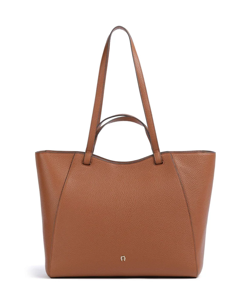 Aigner Pura L Cabas cognac brown