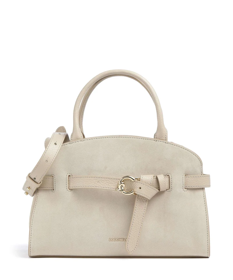 Coccinelle Sabine Suede Sac à main sandshell