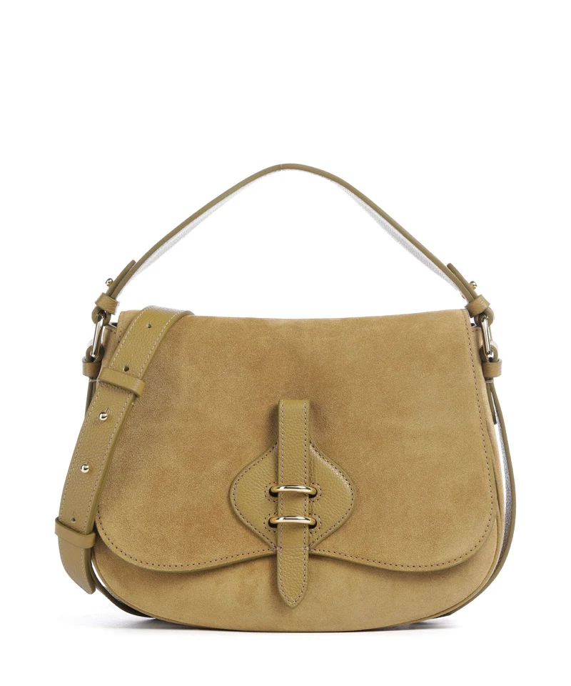 Coccinelle Mavery Suede Sac à main seagrass