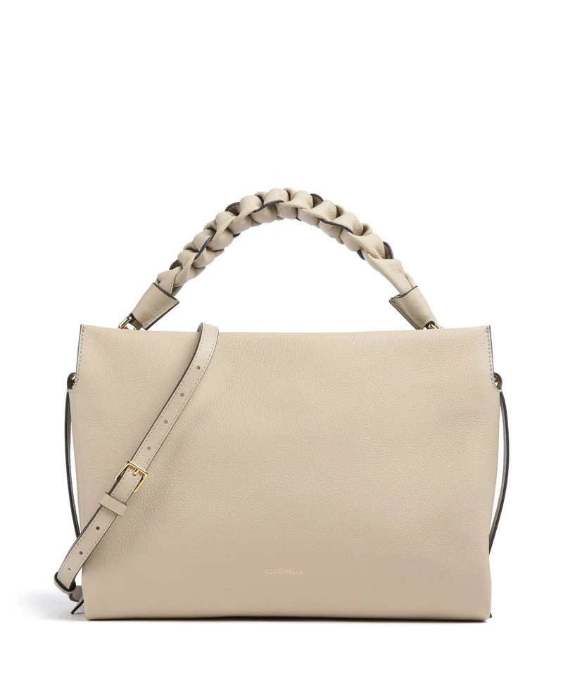 Coccinelle Boheme Grana Double Sac fourre-tout sandshell/seagrass