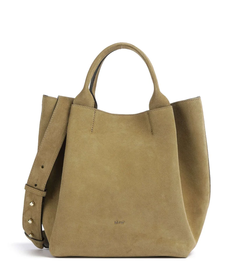 Abro Suede Essential Medium Sac à main mud