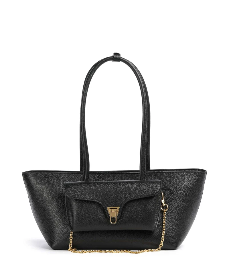 Coccinelle Beat Double Sac porté épaule noir