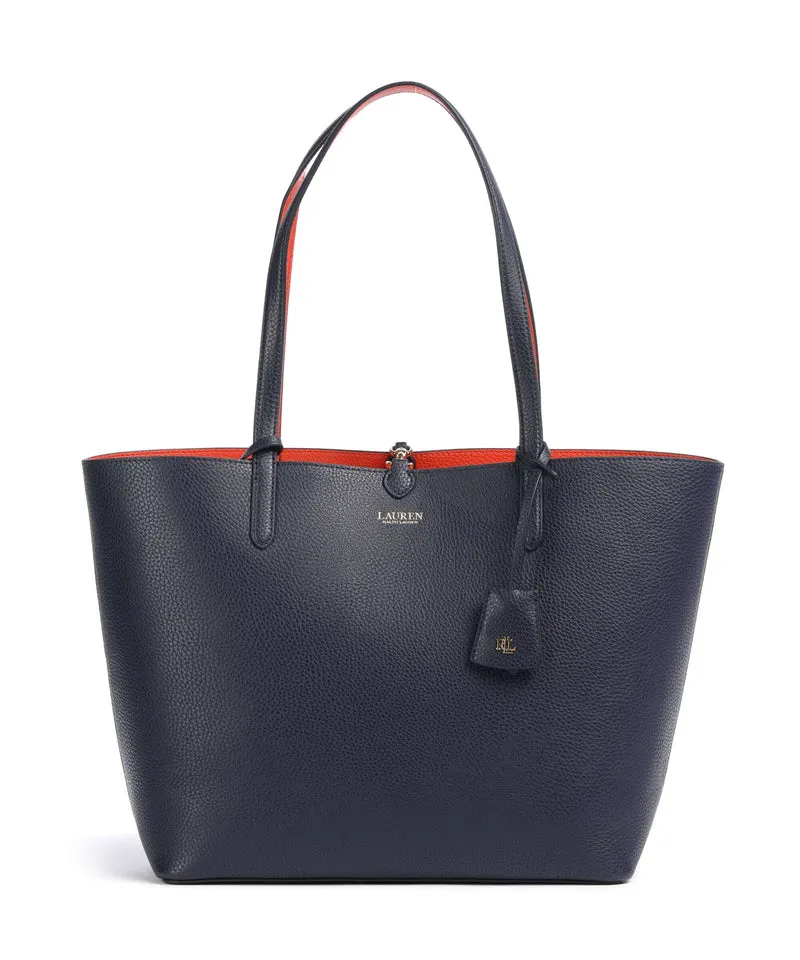 Lauren Ralph Lauren Medium Cabas refined navy/dusk orange