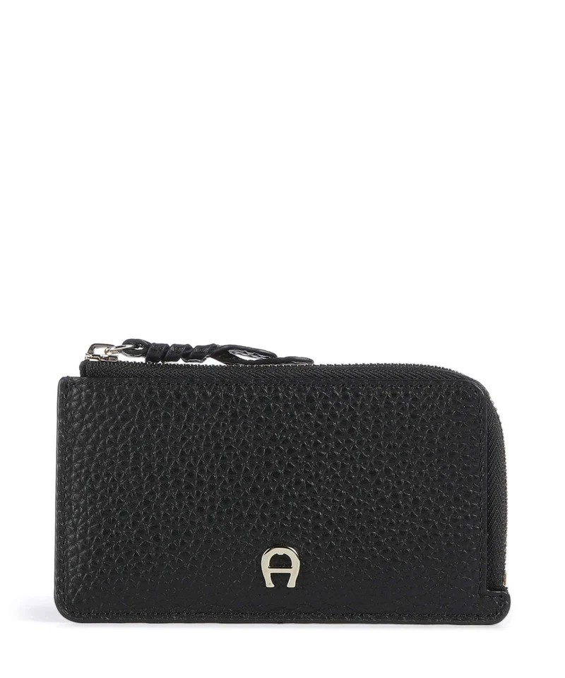 Aigner Carré Soft Étui à cartes crédit black
