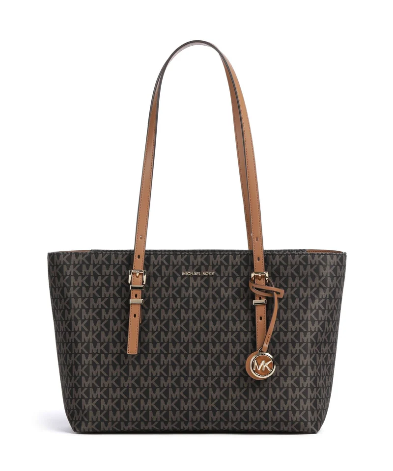 Michael Kors Quinn Medium Cabas brown/acorn