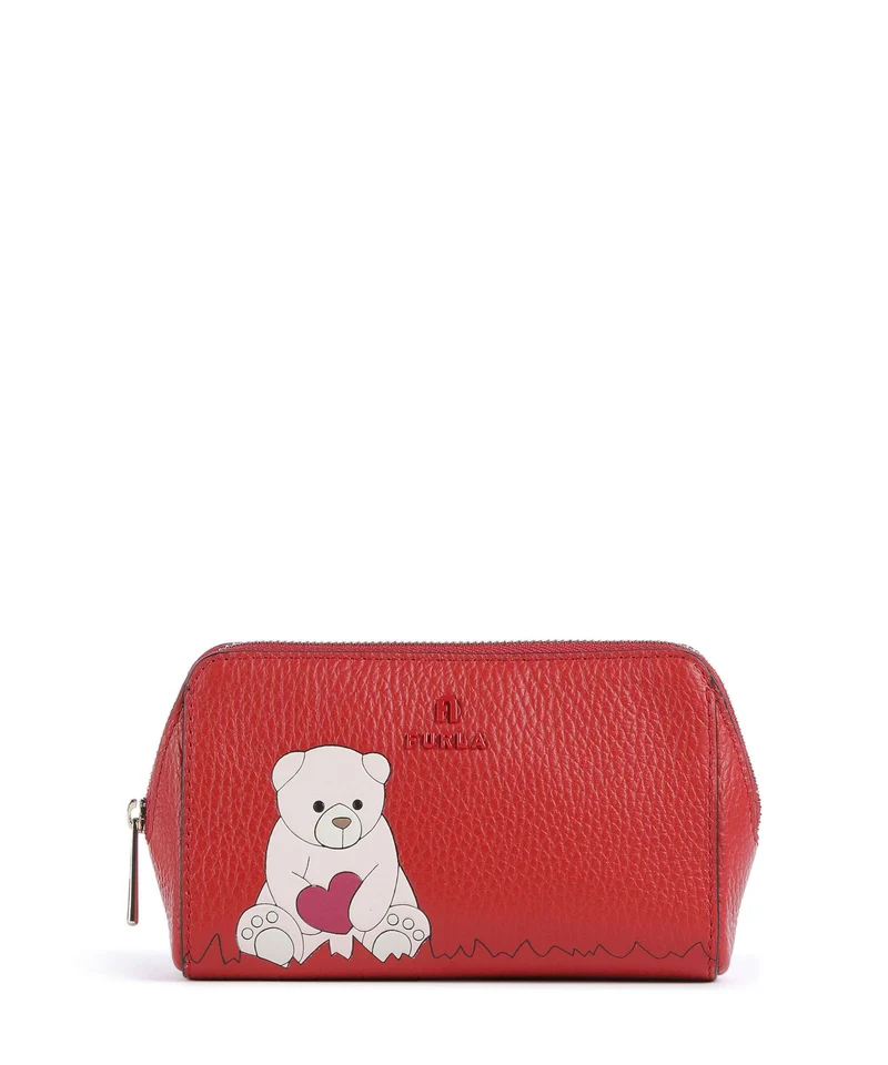 Furla Camelia M Sac à cosmétiques red/velvet pink