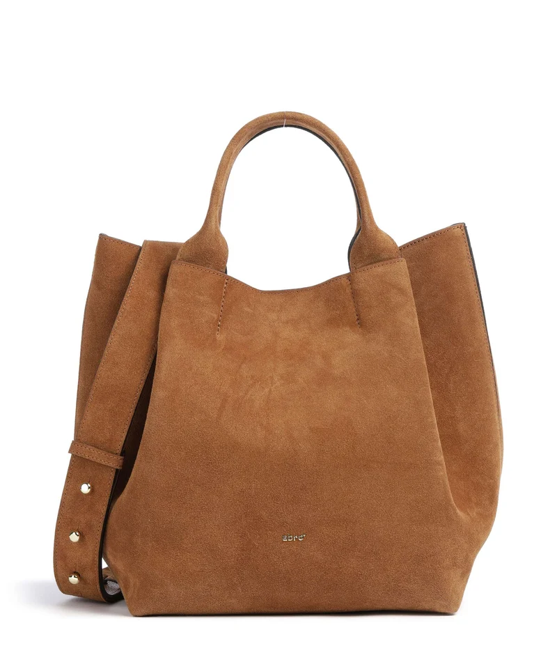 Abro Suede Essential Medium Sac à main cuoio