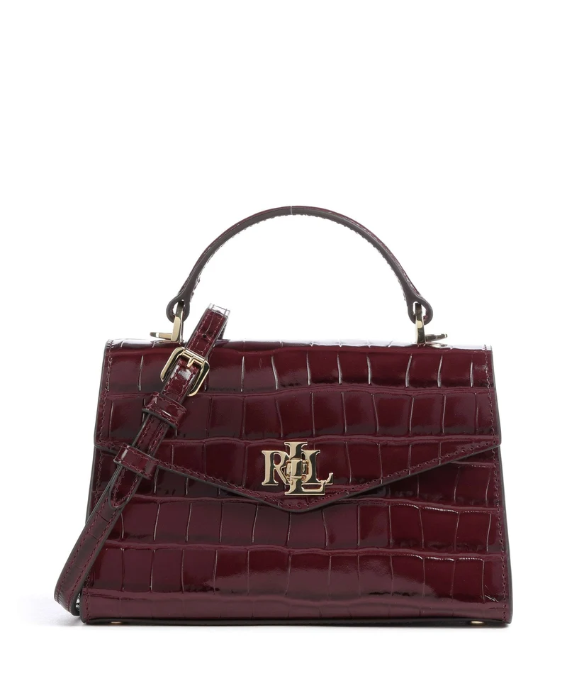 Lauren Ralph Lauren Farrah Small Sac à main dark garnet