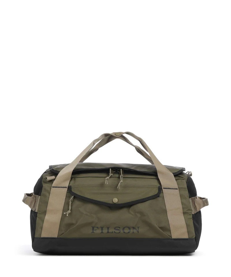 Filson Printed Shrub Sac week-end olive black covert