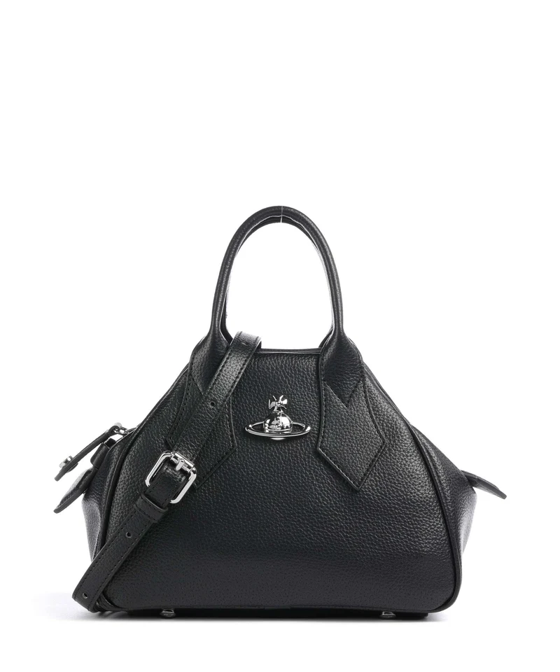 Vivienne Westwood Yasmine Grain Small Sac à main black