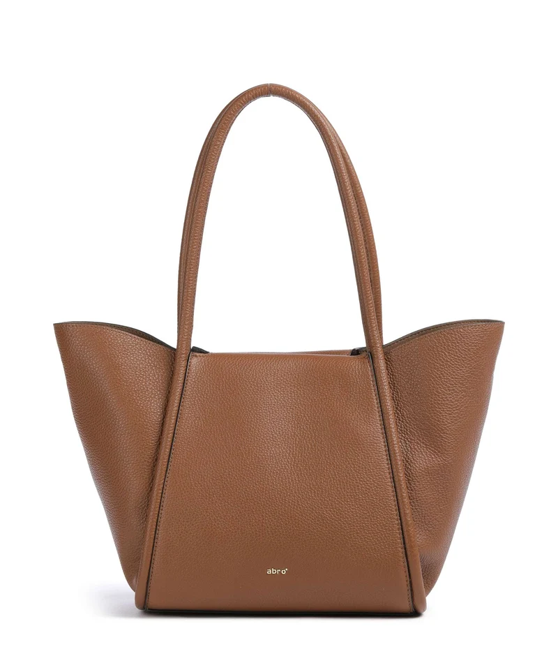 Abro Agave Willow Small Cabas caramel/cognac