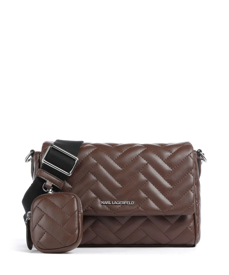 Karl Lagerfeld K/Brick Sac bandoulière dark friar brown