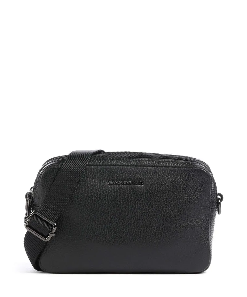 Mandarina Duck Mellow Leather Sac bandoulière nero