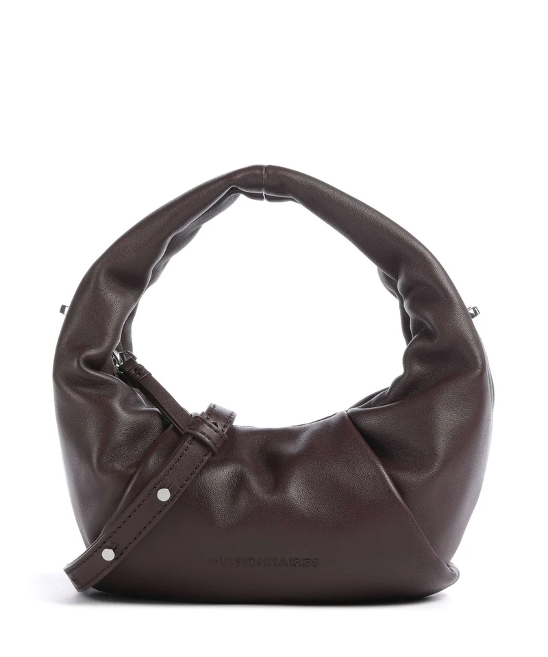 Les Visionnaires Greta Essential Silky Mini Sac bandoulière aubergine