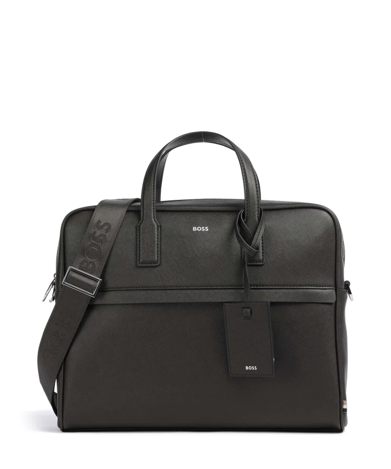 BOSS Zair Porte-document dark brown