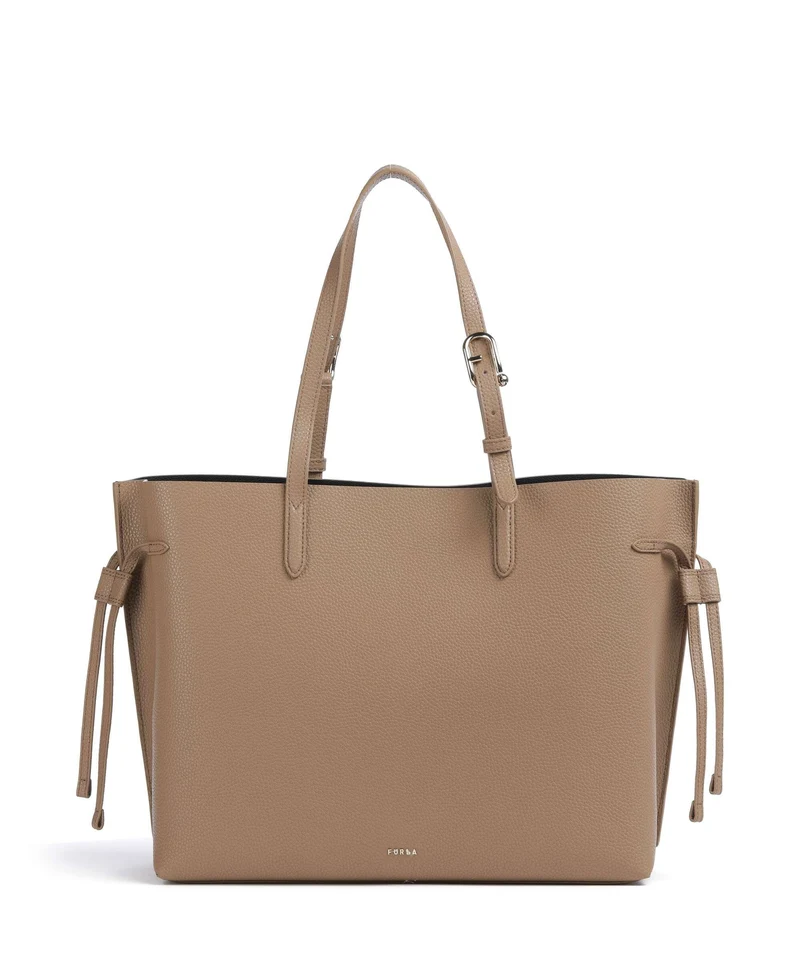 Furla Ava L Cabas toffee/nero