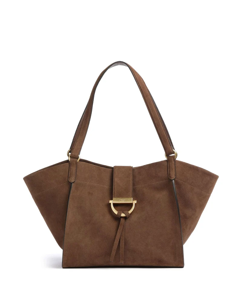 Abro Suede Temi Cabas wood